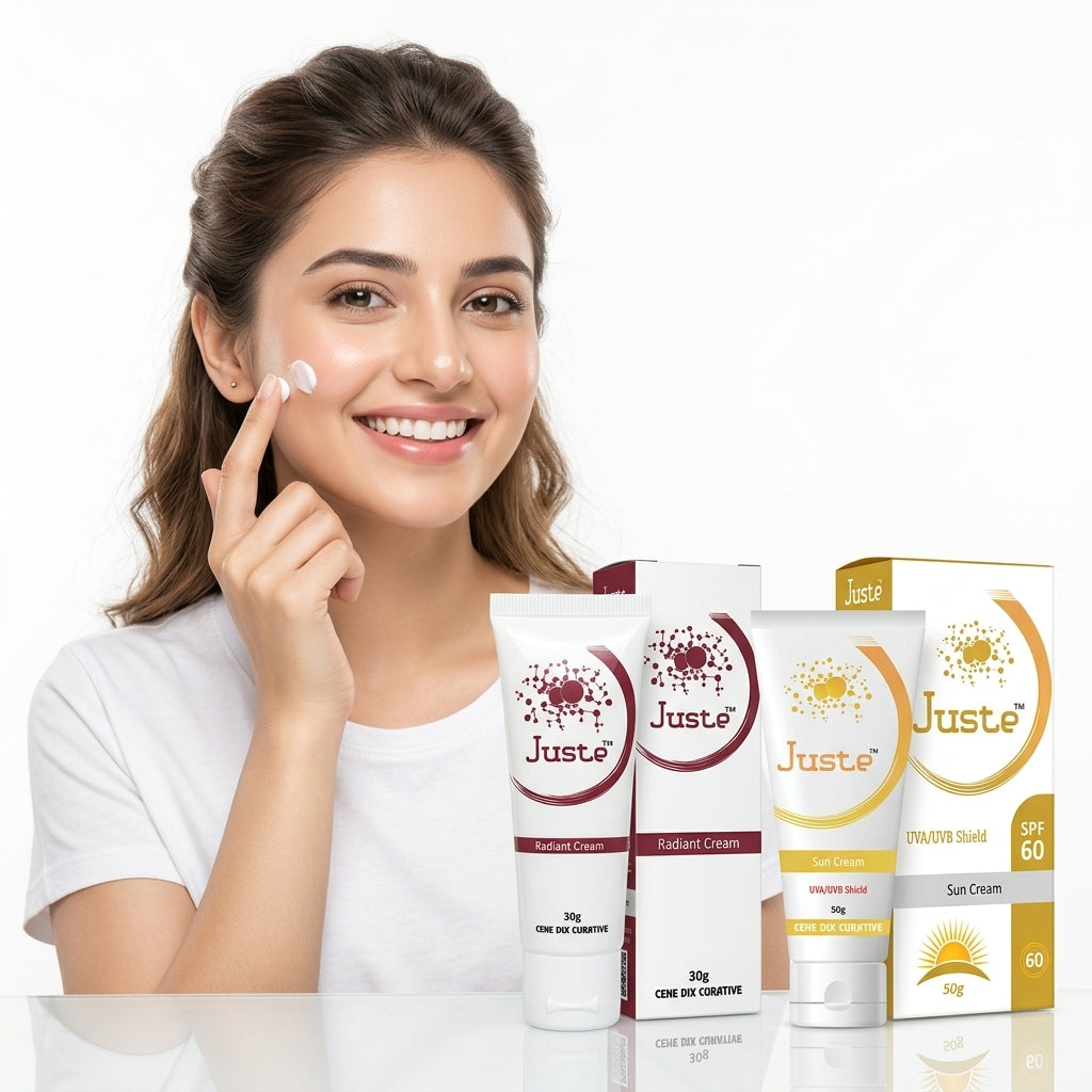 Juste Ultimate Protect & Glow Duo (Radiant Cream + Sun Cream)