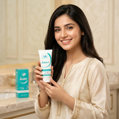 Juste Purifying Cleanser - Vitamin B6 (0.6%) + Niacinamide (Vitamin B3) (0.6%)