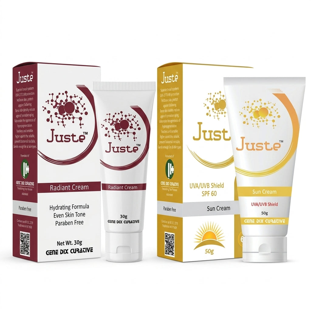 Juste Ultimate Protect & Glow Duo (Radiant Cream + Sun Cream)