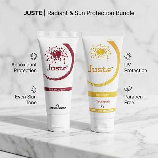 Juste Ultimate Protect & Glow Duo (Radiant Cream + Sun Cream)