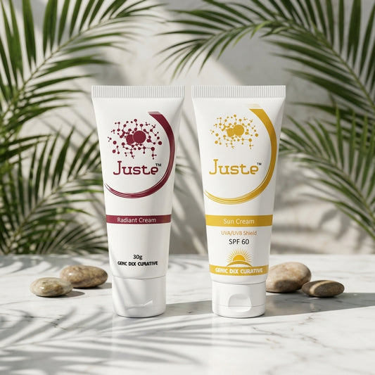 Juste Ultimate Protect & Glow Duo (Radiant Cream + Sun Cream)
