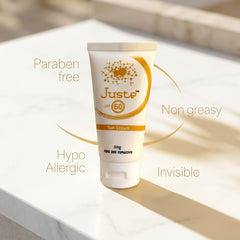 Juste SunCream SPF 60 - Paraben Free