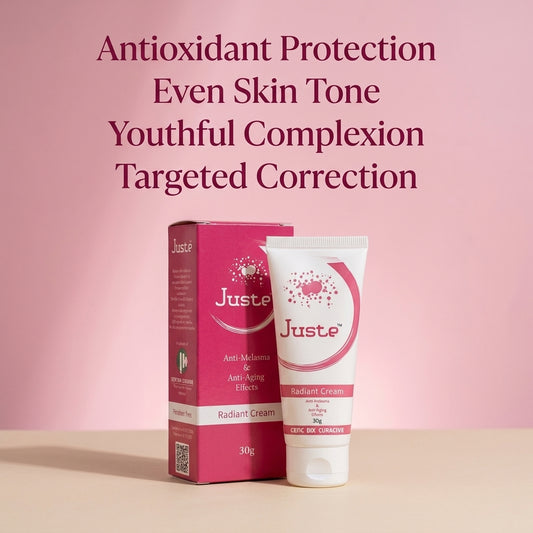 Juste Radiant Cream - Non-sticky, Non-greasy & non-allergenic